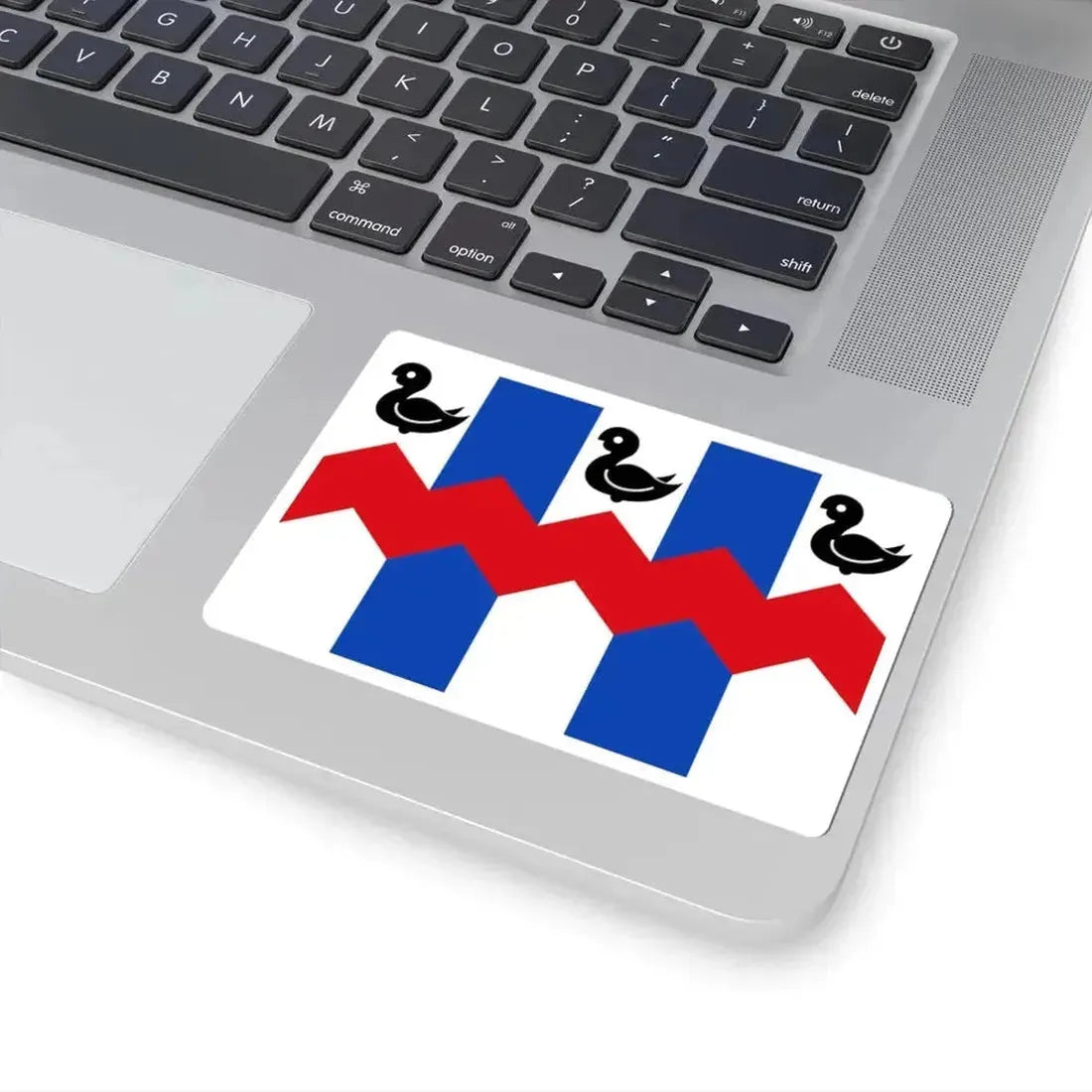 Hemiksem vlag (Belgium) STICKER Vinyl Kiss-Cut Decal - The Sticker Space