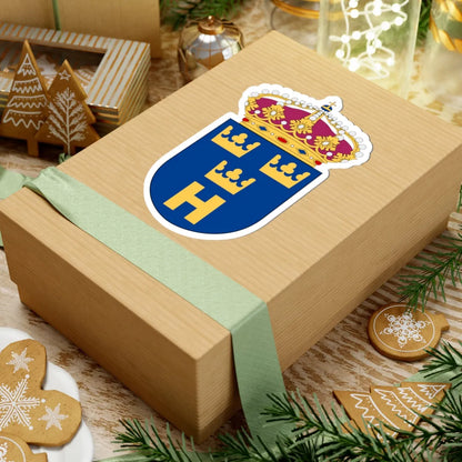 Hemvärnet vapen (Sweden) (Coat of Arms) STICKER Vinyl Kiss-Cut Decal - The Sticker Space