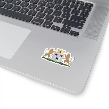 Hendrik-Ido-Ambacht wapen (Netherlands) (Coat of Arms) STICKER Vinyl Kiss-Cut Decal - The Sticker Space