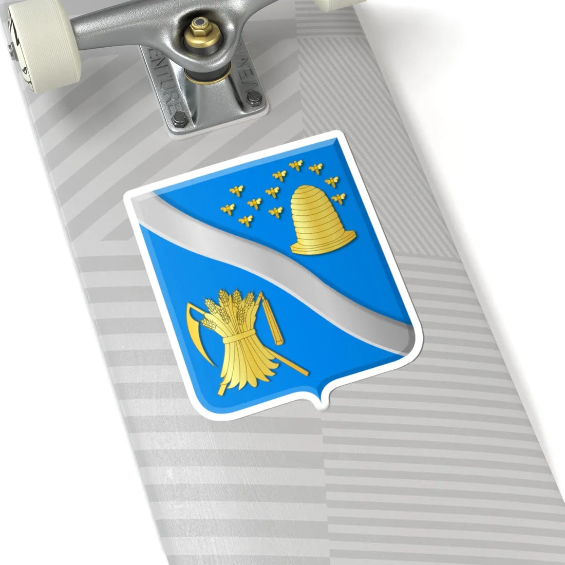Hengelo Overijssel wapen (Netherlands) (Coat of Arms) STICKER Vinyl Kiss-Cut Decal - The Sticker Space