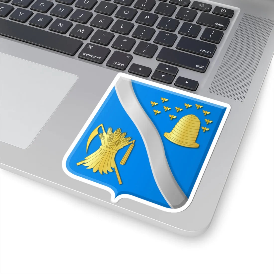 Hengelo Overijssel wapen (Netherlands) (Coat of Arms) STICKER Vinyl Kiss-Cut Decal - The Sticker Space
