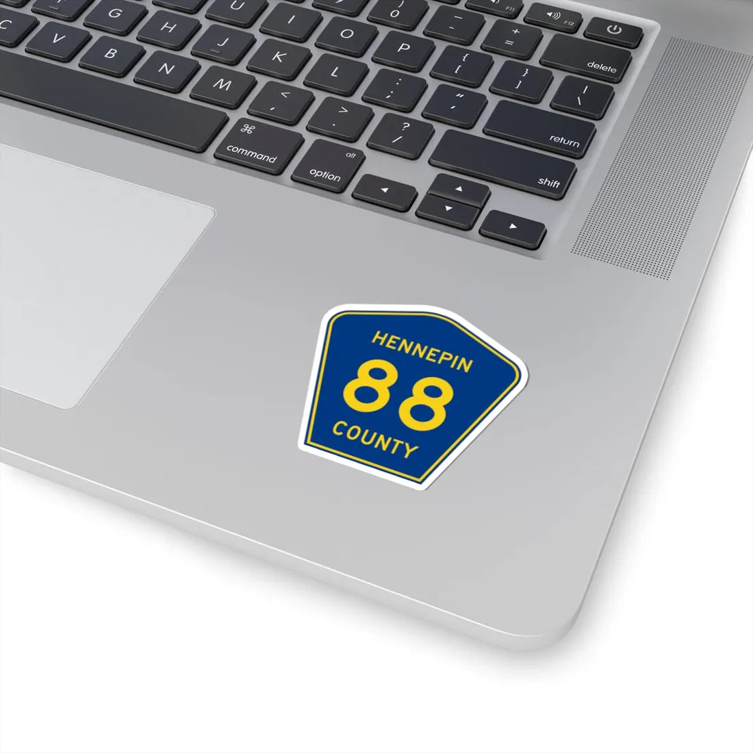 Hennepin County 88 (Minnesota) (Road Sign) STICKER Vinyl Kiss-Cut Decal - The Sticker Space
