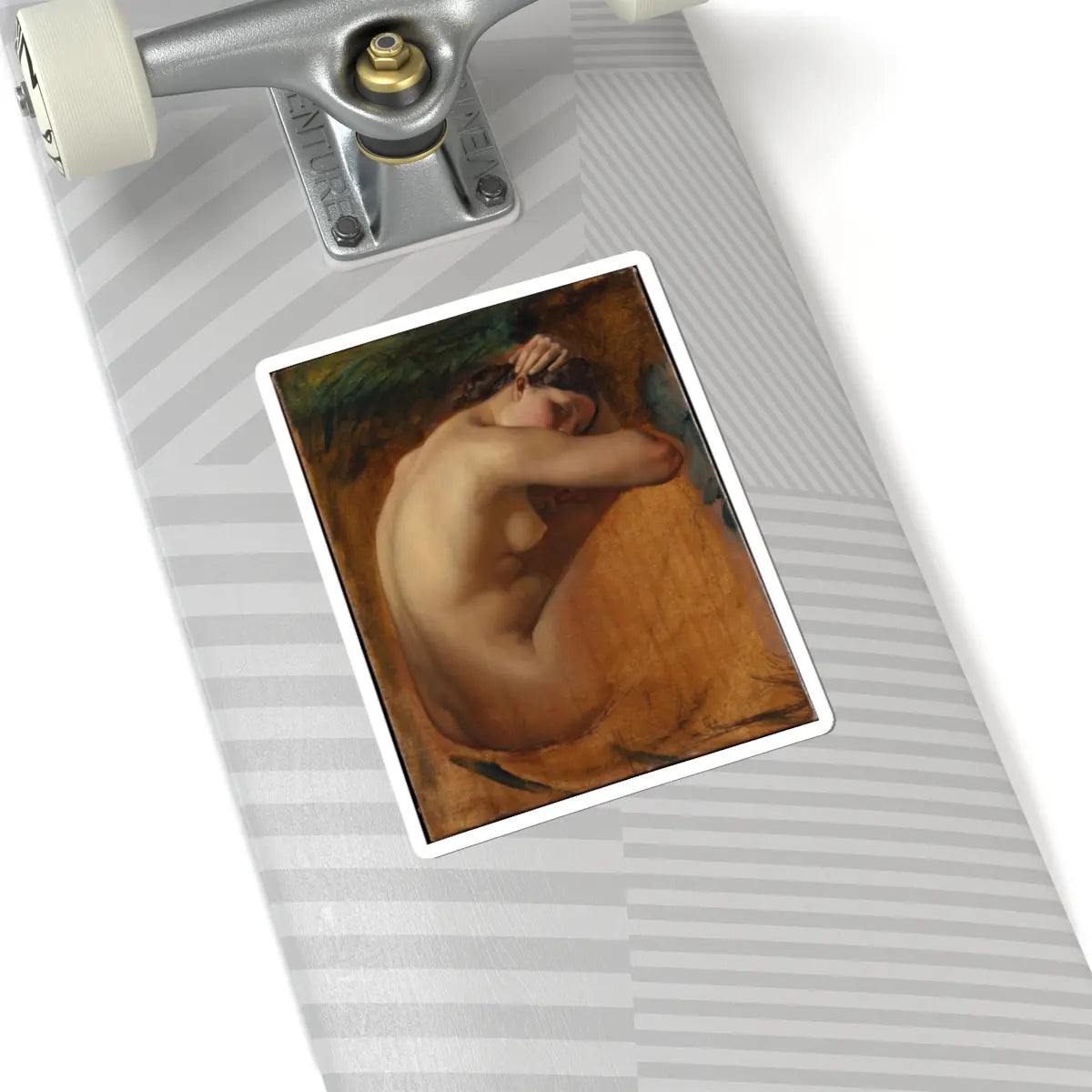 SKU:TSS-STICK-HNRLHM-6X6-2 Sizes:6" × 6" Types:White