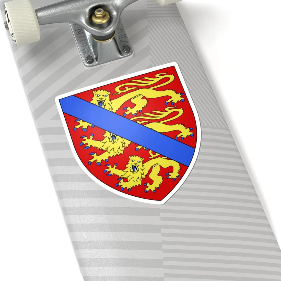 Henry of Leceister Arms (England) (Coat of Arms) STICKER Vinyl Kiss-Cut Decal - The Sticker Space