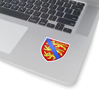 Henry of Leceister Arms (England) (Coat of Arms) STICKER Vinyl Kiss-Cut Decal - The Sticker Space