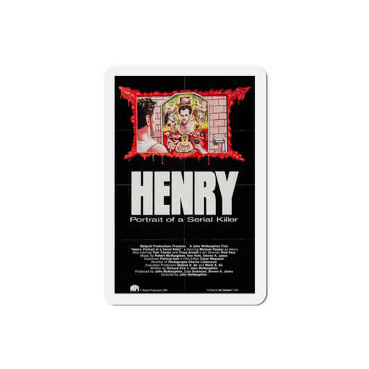 Henry Portrait of a Serial Killer 1986 Movie Poster Die-Cut Magnet-2" x 2"-The Sticker Space