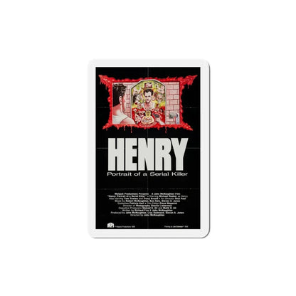 Henry Portrait of a Serial Killer 1986 Movie Poster Refrigerator Magnet 4 Inch - The Sticker Space