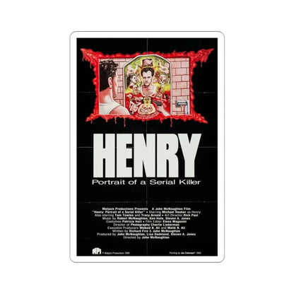Henry Portrait of a Serial Killer 1986 Movie Poster STICKER Vinyl Die-Cut Decal 3 Inch - The Sticker Space