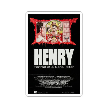 Henry Portrait of a Serial Killer 1986 Movie Poster STICKER Vinyl Die-Cut Decal 5 Inch - The Sticker Space