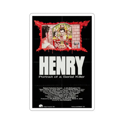Henry Portrait of a Serial Killer 1986 Movie Poster STICKER Vinyl Die-Cut Decal 6 Inch - The Sticker Space