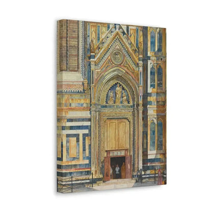 Henry Roderick Newman (1833-1918) Porta Dei Canonici, Duomo, Florence 1879 - Canvas Wall Art - The Sticker Space