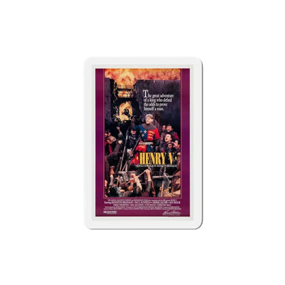 Henry V 1989 Movie Poster Refrigerator Magnet - The Sticker Space