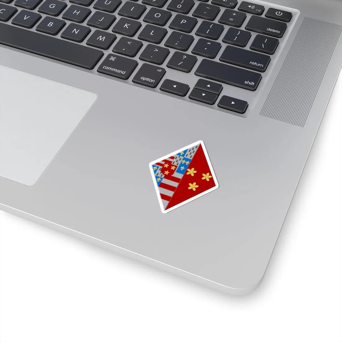 Hensies wapen1 (Belgium) (Coat of Arms) STICKER Vinyl Kiss-Cut Decal - The Sticker Space