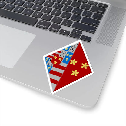 Hensies wapen1 (Belgium) (Coat of Arms) STICKER Vinyl Kiss-Cut Decal - The Sticker Space