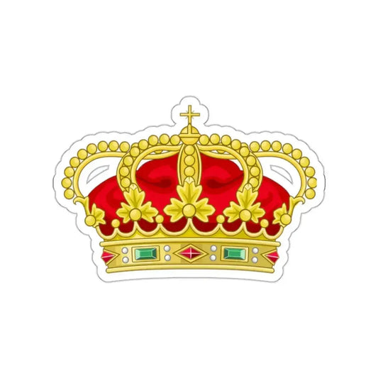 Heraldic Royal Crown of Portugal - Eight Arches STICKER Vinyl Die-Cut Decal 2 Inch - The Sticker Space