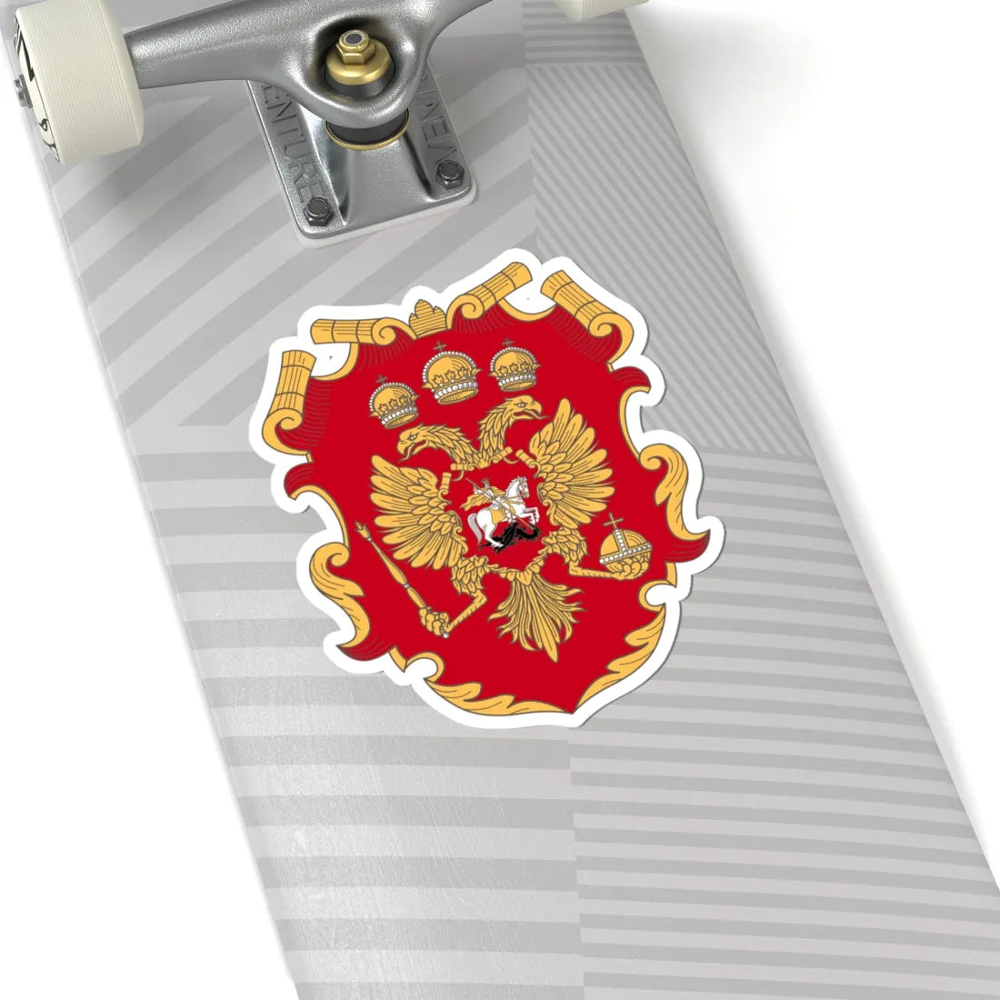 Herb Moskovia-1 Alex K (Russia) (Coat of Arms) STICKER Vinyl Kiss-Cut Decal - The Sticker Space