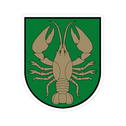 Herb Nowych Święcian (Lithuania) (Coat of Arms) STICKER Vinyl Kiss-Cut Decal 4 Inch White - The Sticker Space