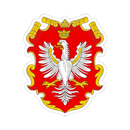 Herb Polska Alex K (Lithuania) (Coat of Arms) STICKER Vinyl Kiss-Cut Decal 6 Inch White - The Sticker Space