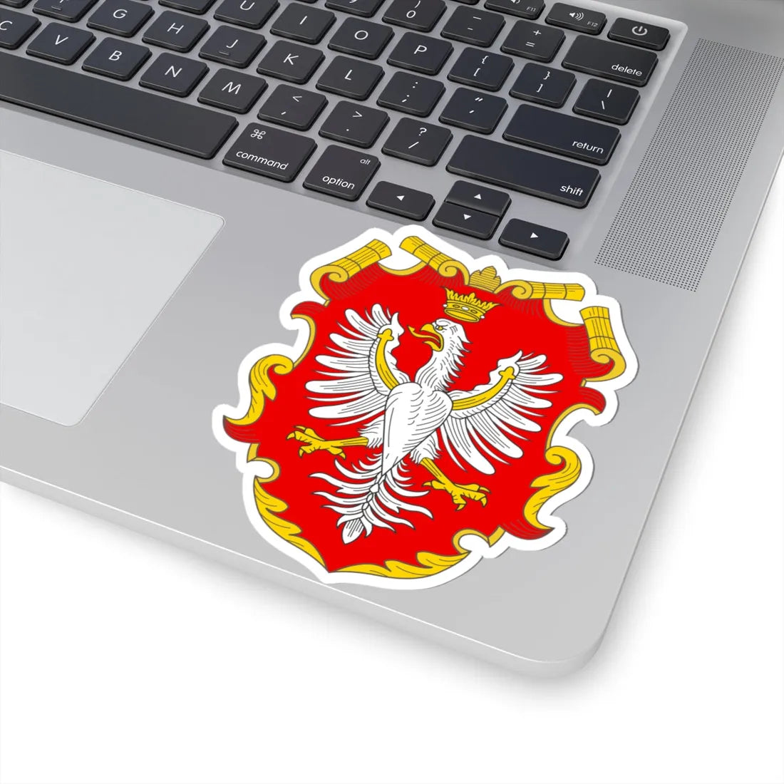 Herb Polska Alex K (Lithuania) (Coat of Arms) STICKER Vinyl Kiss-Cut Decal - The Sticker Space