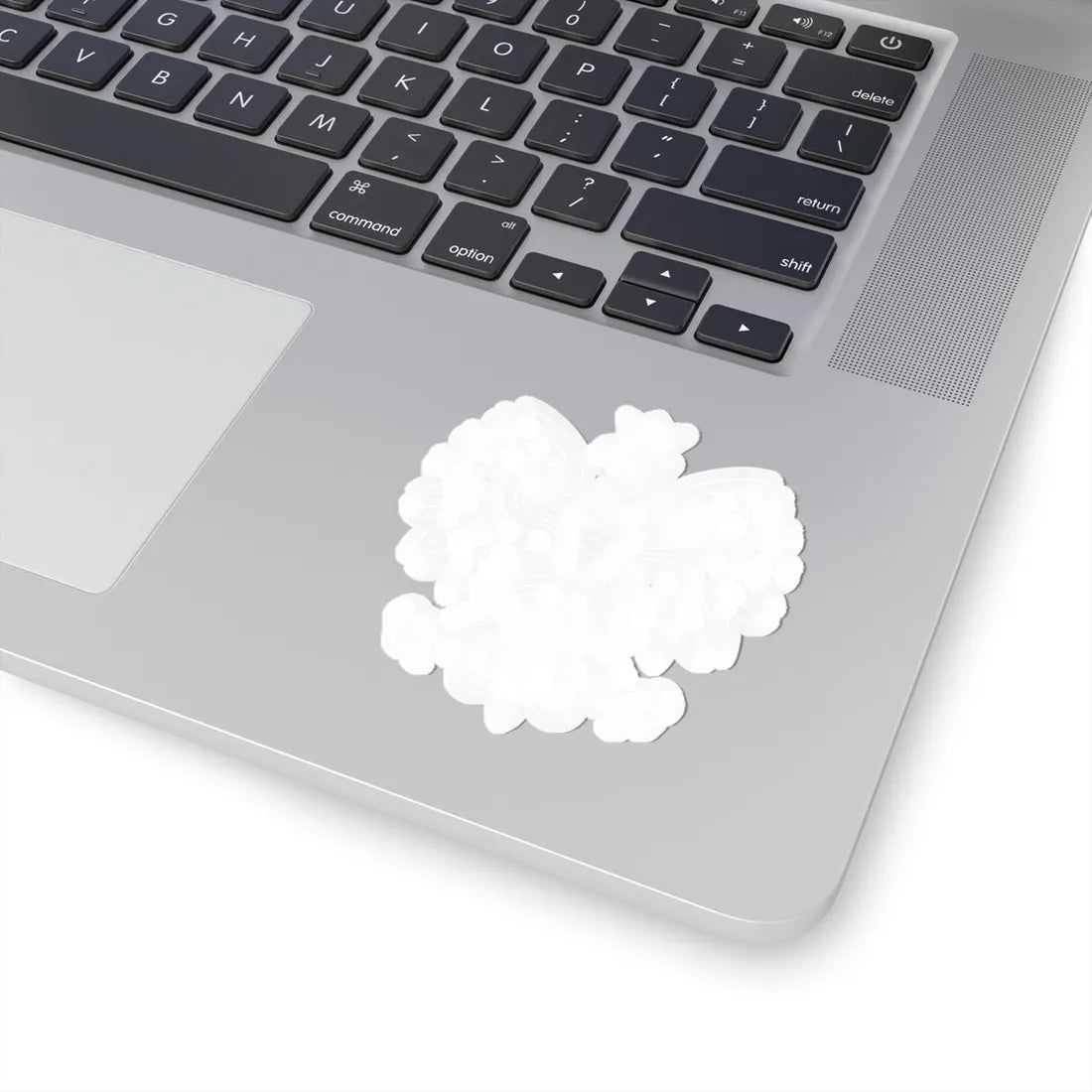 Herb Polski liniowy biały (Poland) (Coat of Arms) STICKER Vinyl Kiss-Cut Decal - The Sticker Space