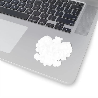 Herb Polski liniowy biały (Poland) (Coat of Arms) STICKER Vinyl Kiss-Cut Decal - The Sticker Space