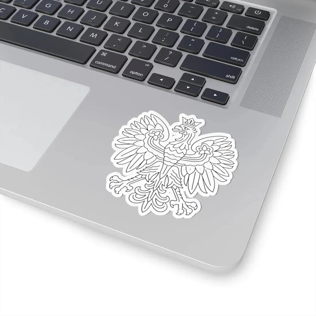 Herb Polski liniowy (Poland) (Coat of Arms) STICKER Vinyl Kiss-Cut Decal - The Sticker Space