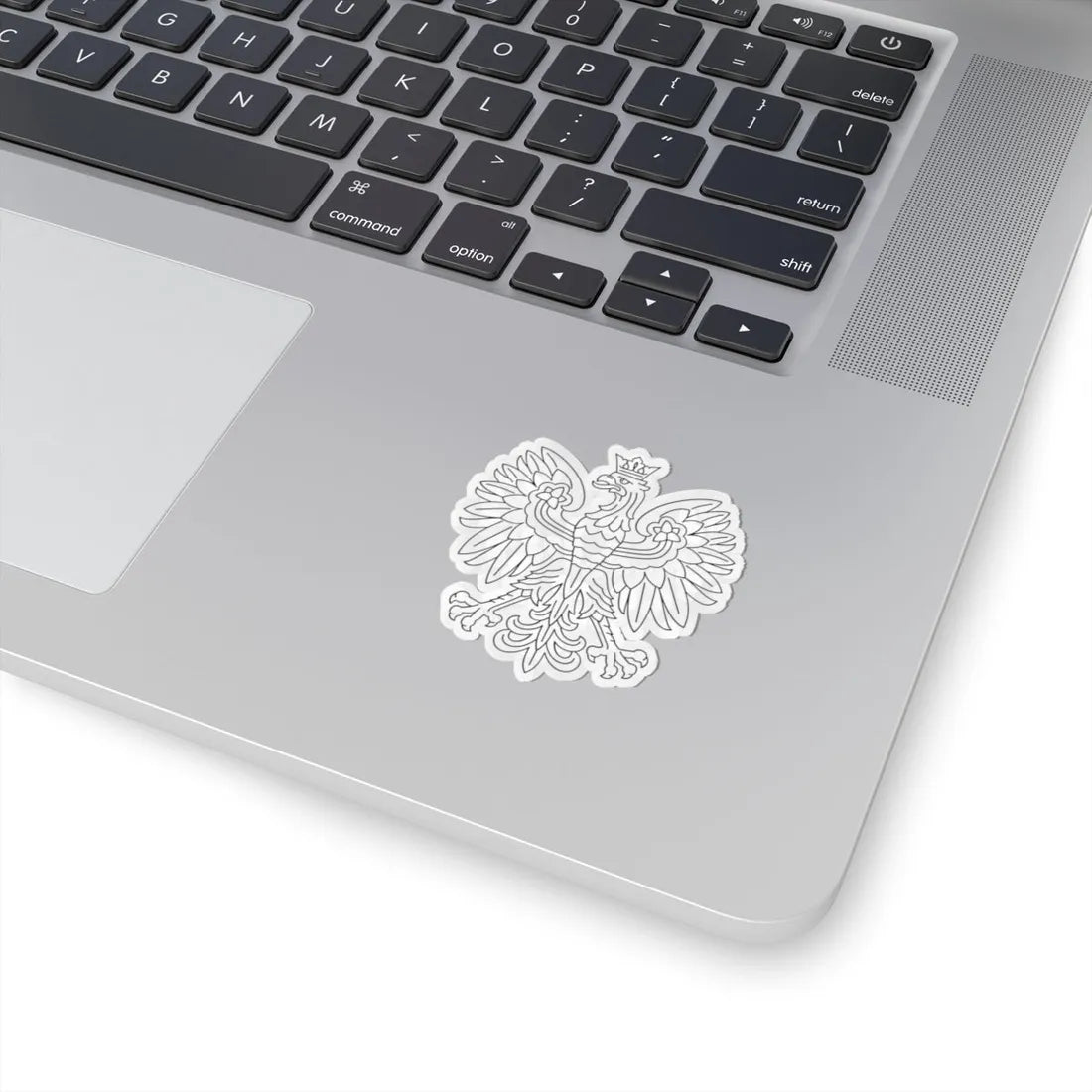 Herb Polski liniowy (Poland) (Coat of Arms) STICKER Vinyl Kiss-Cut Decal - The Sticker Space