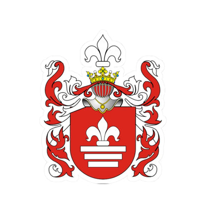 Herb Roch III (Poland) (Coat of Arms) STICKER Vinyl Kiss-Cut Decal 2 Inch White - The Sticker Space