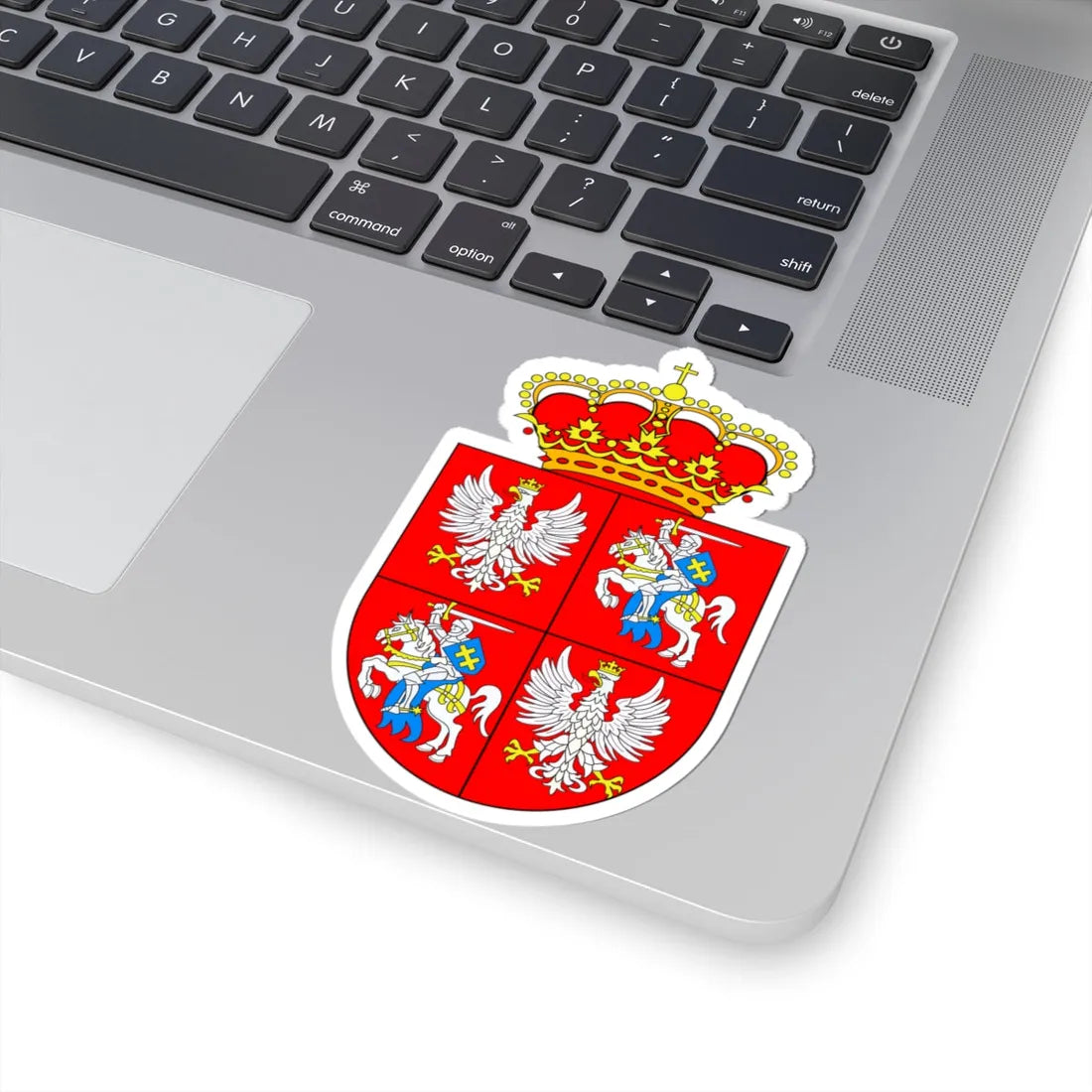 Herb Rzeczypospolitej Obojga Narodow (Lithuania) (Coat of Arms) STICKER Vinyl Kiss-Cut Decal - The Sticker Space