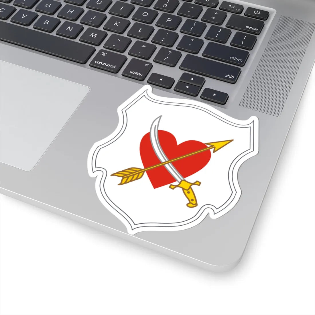 Herb Sydora Bilogo (Ukraine) (Coat of Arms) STICKER Vinyl Kiss-Cut Decal - The Sticker Space