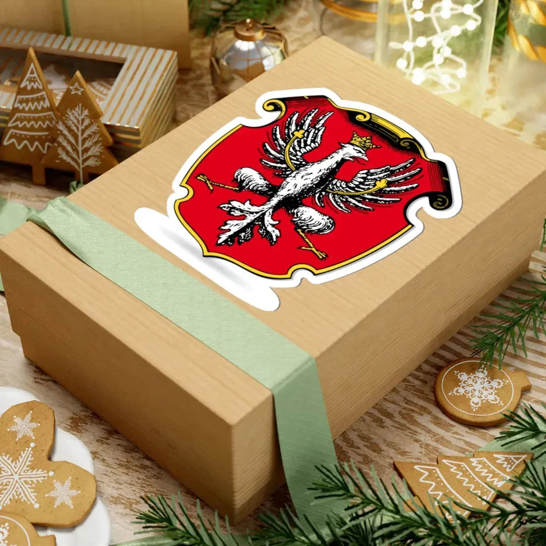 Herbarz Kaspra Niesieckiego Краковское (Lithuania) (Coat of Arms) STICKER Vinyl Kiss-Cut Decal - The Sticker Space