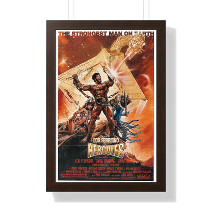 HERCULES 1983 - Framed Movie Poster-16″ x 24″-The Sticker Space