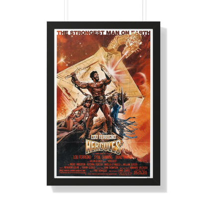 HERCULES 1983 - Framed Movie Poster-20" x 30"-The Sticker Space