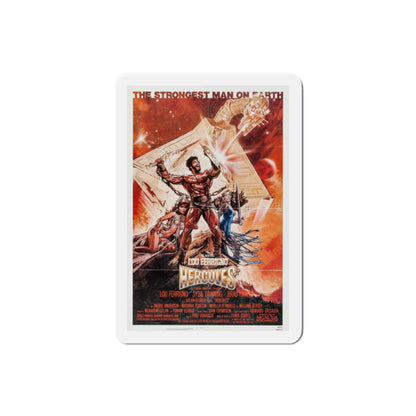 Hercules 1983 Movie Poster Die-Cut Magnet-2" x 2"-The Sticker Space