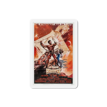 Hercules 1983 Movie Poster Refrigerator Magnet 2 Inch - The Sticker Space