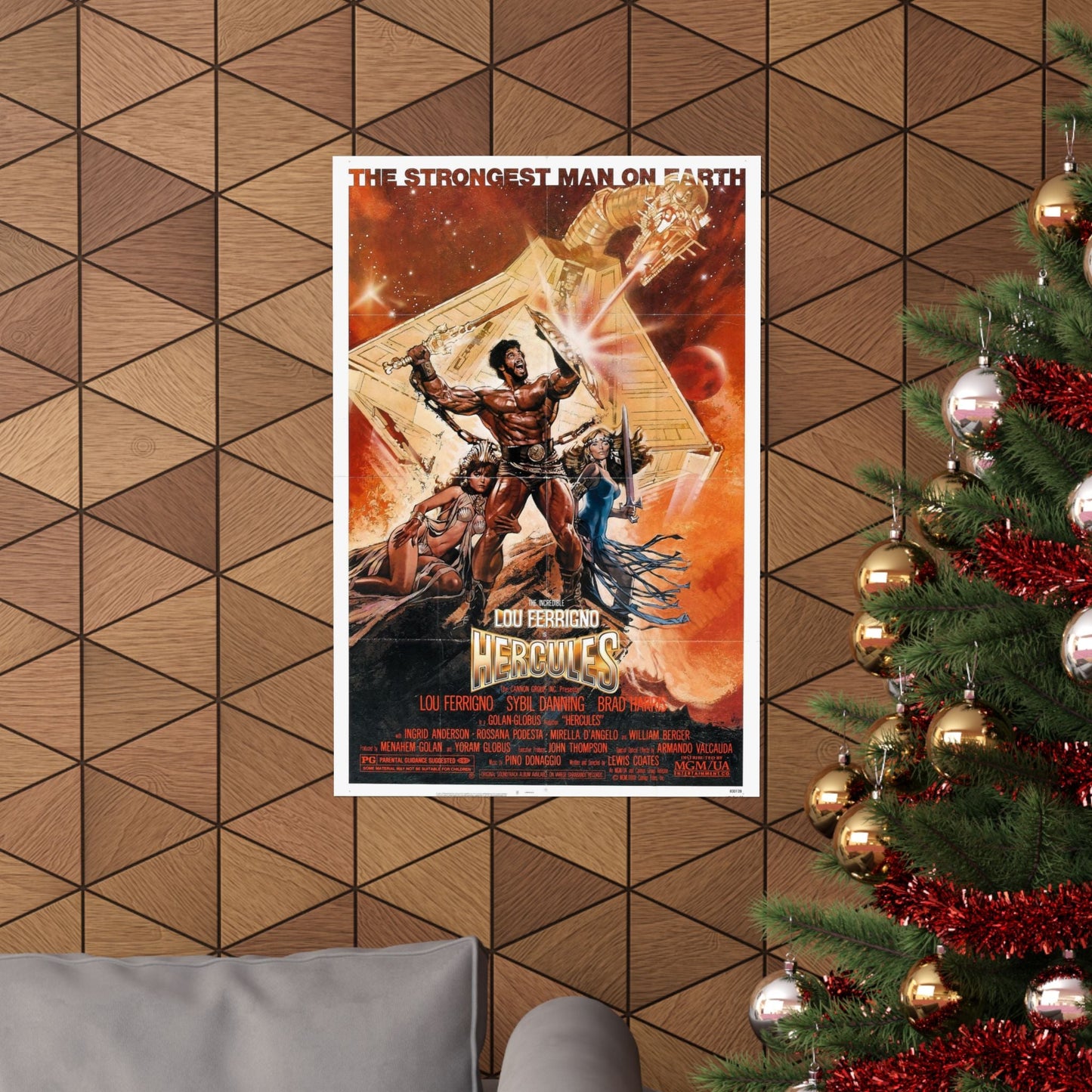 HERCULES 1983 - Paper Movie Poster-The Sticker Space