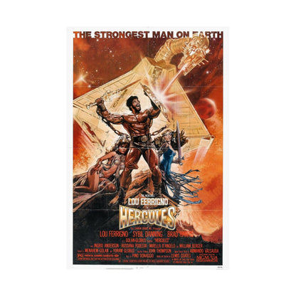 HERCULES 1983 - Paper Movie Poster-The Sticker Space