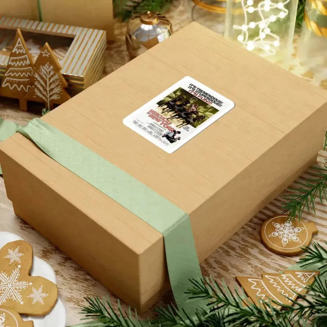 HERCULES IN NEW YORK 1969 Movie Poster - STICKER Vinyl Kiss-Cut Decal - The Sticker Space