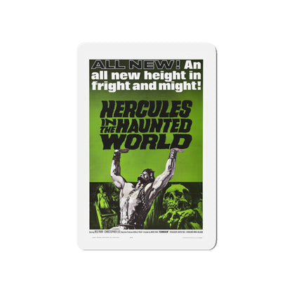 HERCULES IN THE HAUNTED WORLD 1961 Movie Poster - Die-Cut Magnet-5" x 5"-The Sticker Space