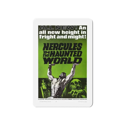 HERCULES IN THE HAUNTED WORLD 1961 Movie Poster - Refrigerator Magnet 5 Inch - The Sticker Space