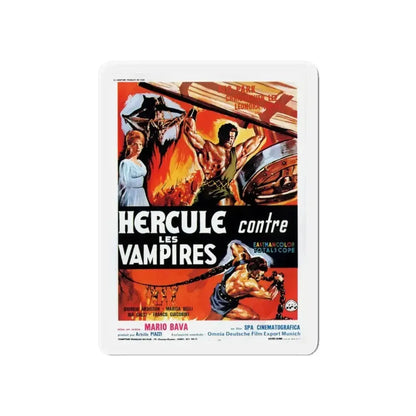 HERCULES IN THE HAUNTED WORLD (FRENCH) 1961 Movie Poster - Refrigerator Magnet - The Sticker Space