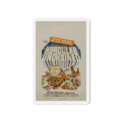 HERCULES UNCHAINED 1959 Movie Poster - Refrigerator Magnet 5 Inch - The Sticker Space