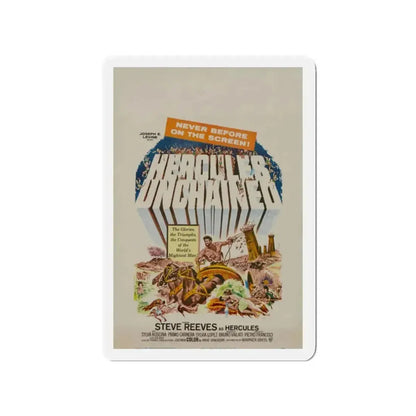 HERCULES UNCHAINED 1959 Movie Poster - Refrigerator Magnet - The Sticker Space