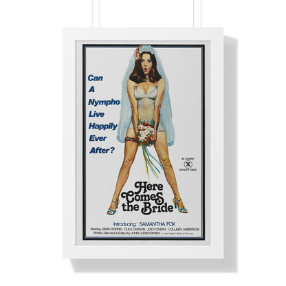 HERE COMES THE BRIDE 1978 - Framed Movie Poster-16″ x 24″-The Sticker Space