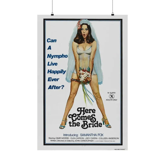 HERE COMES THE BRIDE 1978 - Paper Movie Poster 24″ x 36″ Matte - The Sticker Space