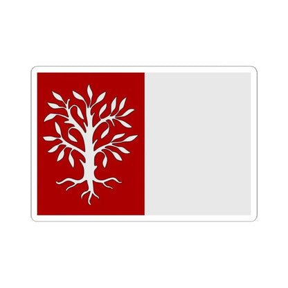 Herentals vlag (Belgium) STICKER Vinyl Kiss-Cut Decal 6 Inch White - The Sticker Space