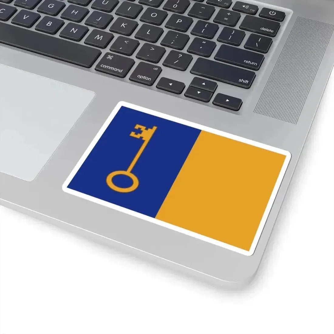 Herenthout vlag (Belgium) STICKER Vinyl Kiss-Cut Decal - The Sticker Space