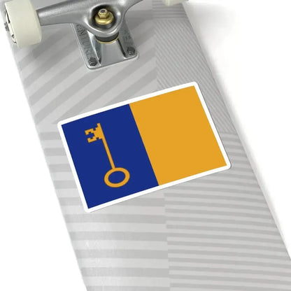 Herenthout vlag (Belgium) STICKER Vinyl Kiss-Cut Decal - The Sticker Space