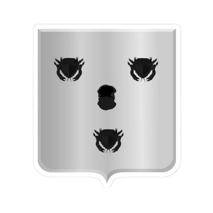 Herkingen wapen (Netherlands) (Coat of Arms) STICKER Vinyl Kiss-Cut Decal 3 Inch White - The Sticker Space