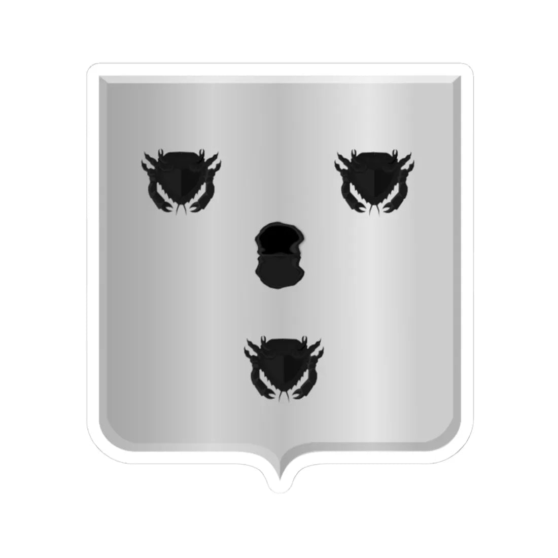 Herkingen wapen (Netherlands) (Coat of Arms) STICKER Vinyl Kiss-Cut Decal - The Sticker Space